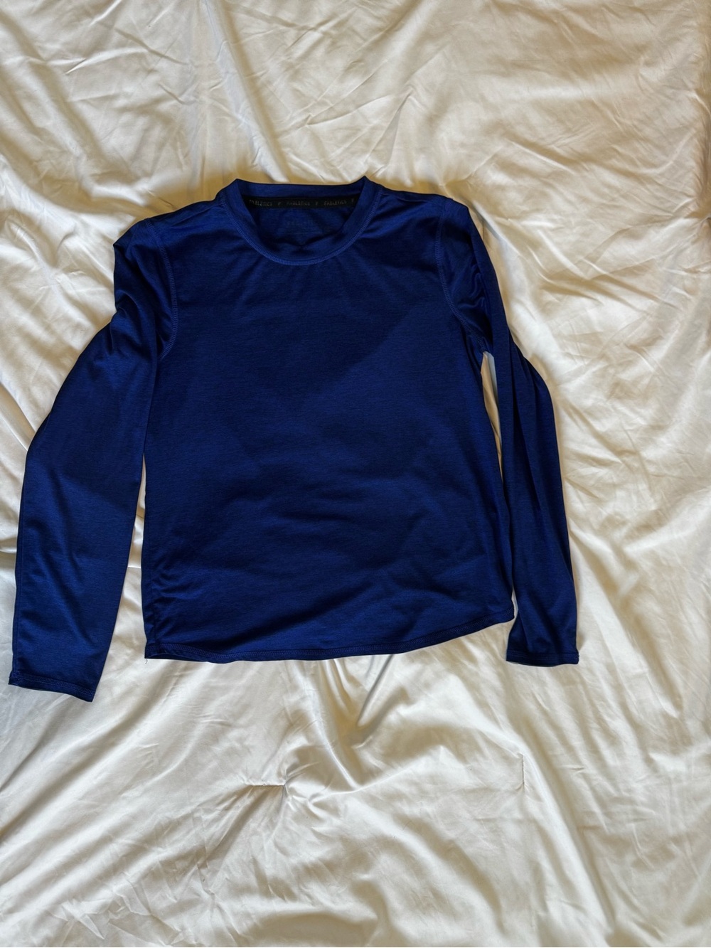 Fabletics Core Long-Sleeve Underscrub in Galaxy Blue